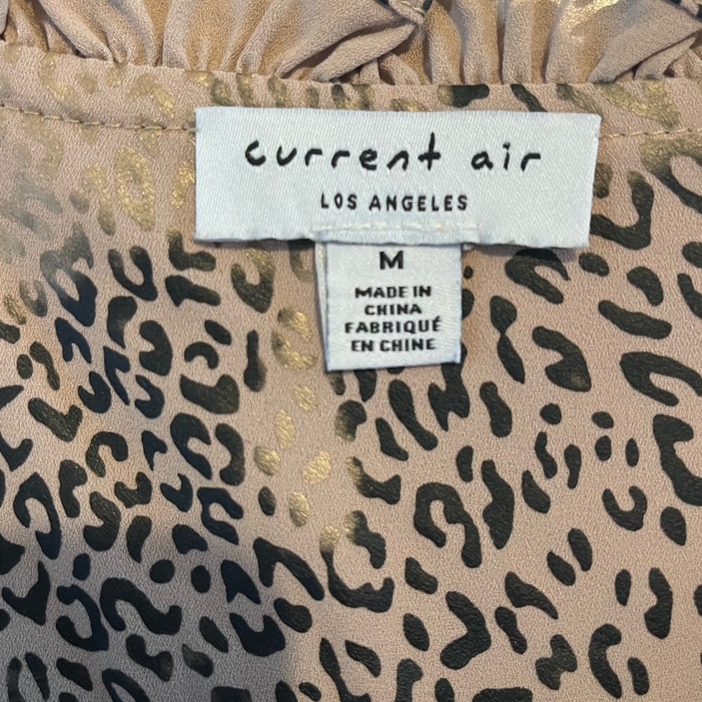 Current Air Leopard Print Blouse - image 6